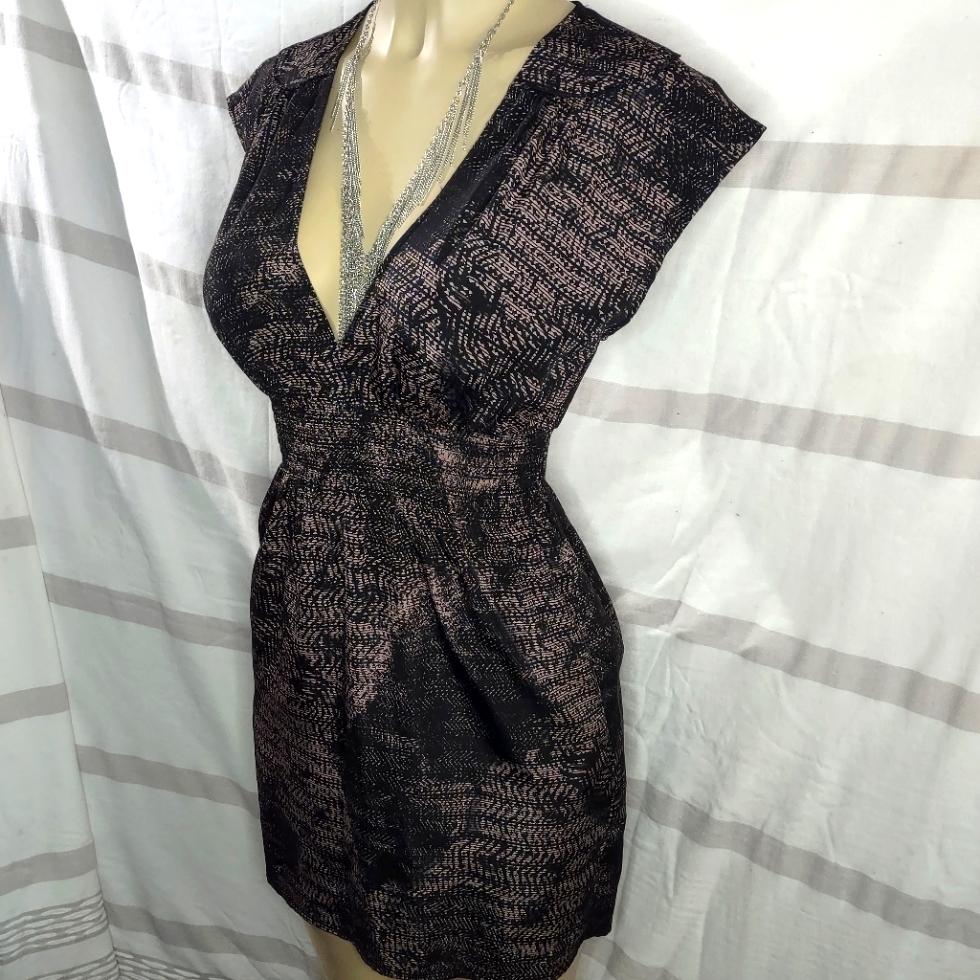 Guess Silk Dress 100 Silk
